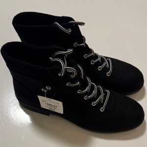 Black Hiking Boots Womens 11 Memory Foam